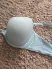 Womens VICTORIA'S SECRET Blue Lined Demi Racerback Bra Size 32DDD Great... — photo 7