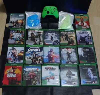 Xbox Spiele 17 Newertig -Neu Inkl Xbox Series x Cont TMR Umbau Top! Selten! Rar