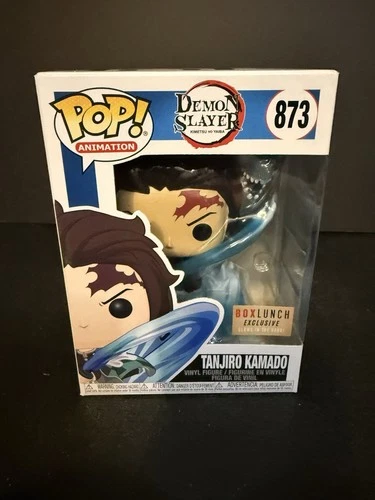 FUNKO POP ! TANJIRO KAMADO 873 BOXLUNCH EXCLUSIVE DEMON SLAYER DB10