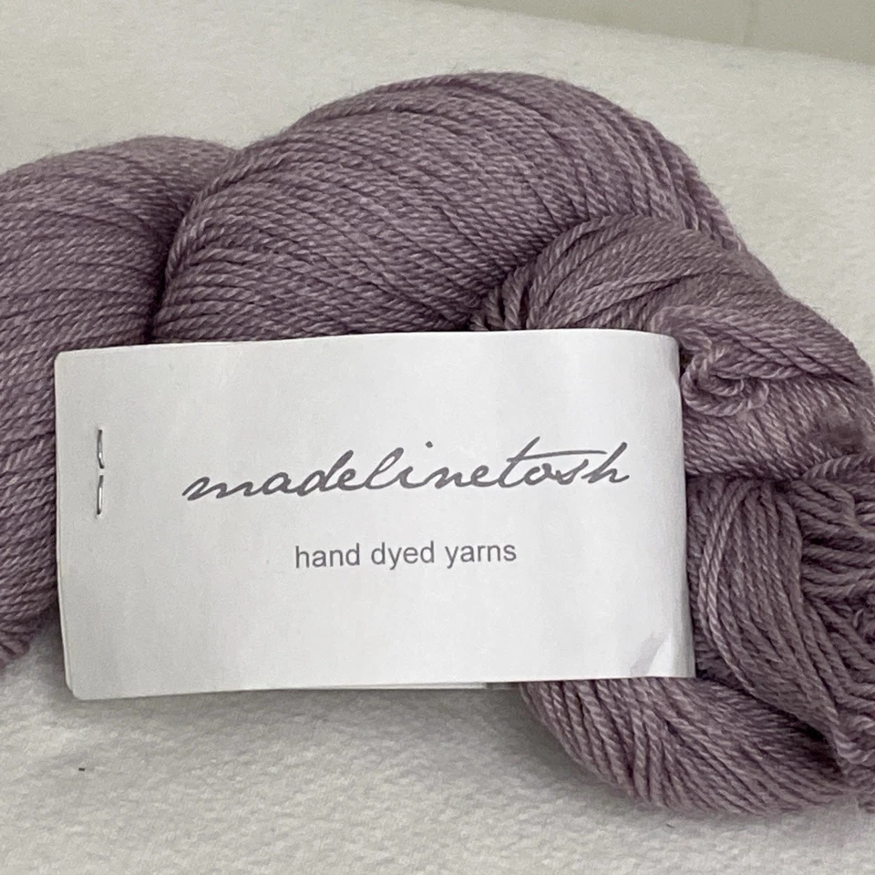 Madelinetosh Yarn Sugar Plum Merino Wool Bamboo Finger weight 1 Skein New - Image 2 of 4