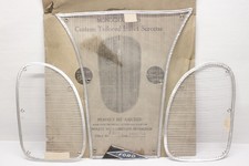 Nos 1941 Ford Deluxe Radiator Grill Insect Screen Aftermarket Accessory Set 2 Nos 1941 Ford Deluxe Radiator Grill Insect Screen Aftermarket Accessory Set 2