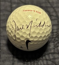 Jack Nicklaus JSA Certified Autographed Nike Golf Ball