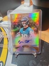 2013 CERTIFIED MIRROR GOLD SIGNATURES RYAN OTTEN 2/25 JAGUARS