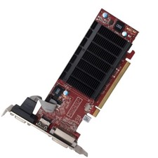 LOT OF 2 VisionTek AMD Radeon HD6350 1GB PCI-e Low Profile Graphic 6350SFF1GSM