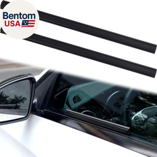 2pcs Car Window Seal Strip Weather Strip Window Seals Belt Outer Door Moulding