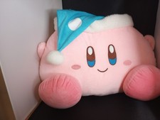 Large Kirby Plush Sleep Cap Pillow 50 Cm Stuffed Toy
