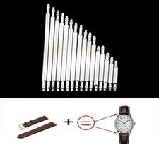 360 Pieces Stainless Steel Watch Band Spring Bars Strap Link Pins Watch Repai...