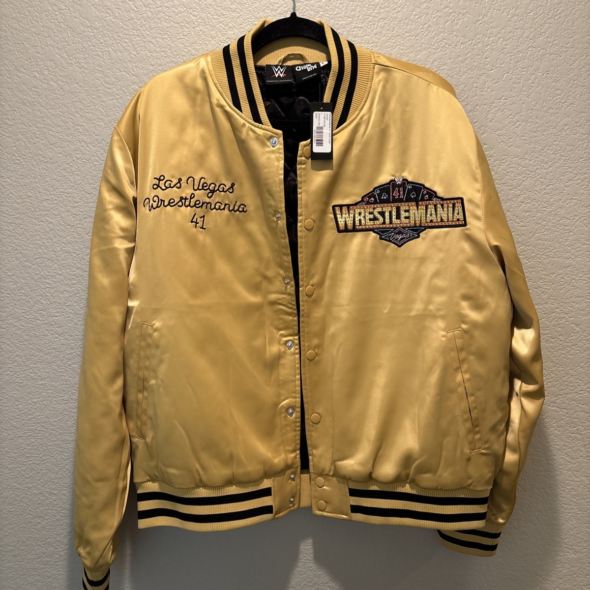 Las Vegas Wrestlemania 41 2025 Chalk Line Limited Gold