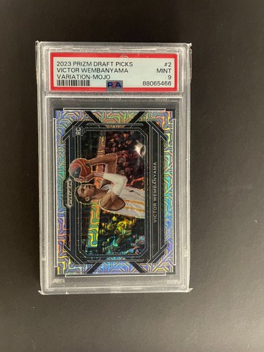 Victor Wembanyama [Mojo] #2 2023 Panini Prizm Draft Picks card