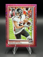 DRAKE LONDON 2023 DONRUSS OPTIC PINK VELOCITY /99 FALCONS NFL FOOTBALL Q0016