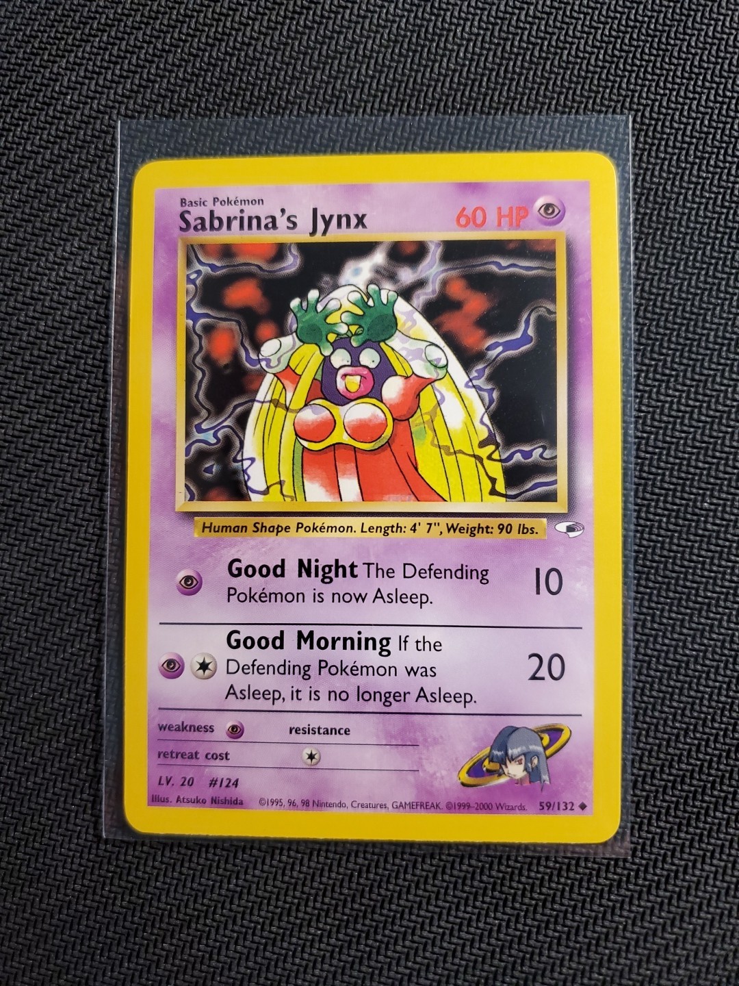 Sabrina's Jynx 59/132 - Gym Heroes - Unlimited - WOTC - Pokémon TCG