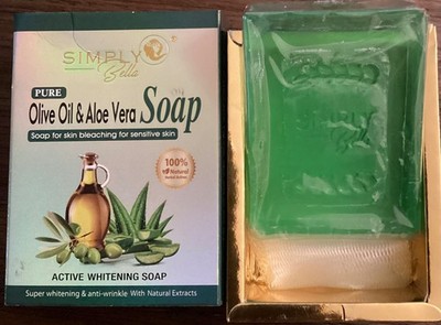 Simply Bella Olive  Olive Oil & aloe, vera  Soap Skin bleaching sensitive skin