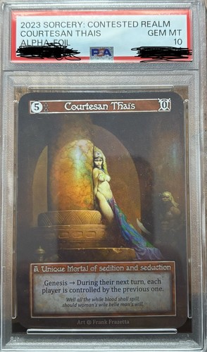 Courtesan Thaïs Sorcery: Contested Realms Alpha card