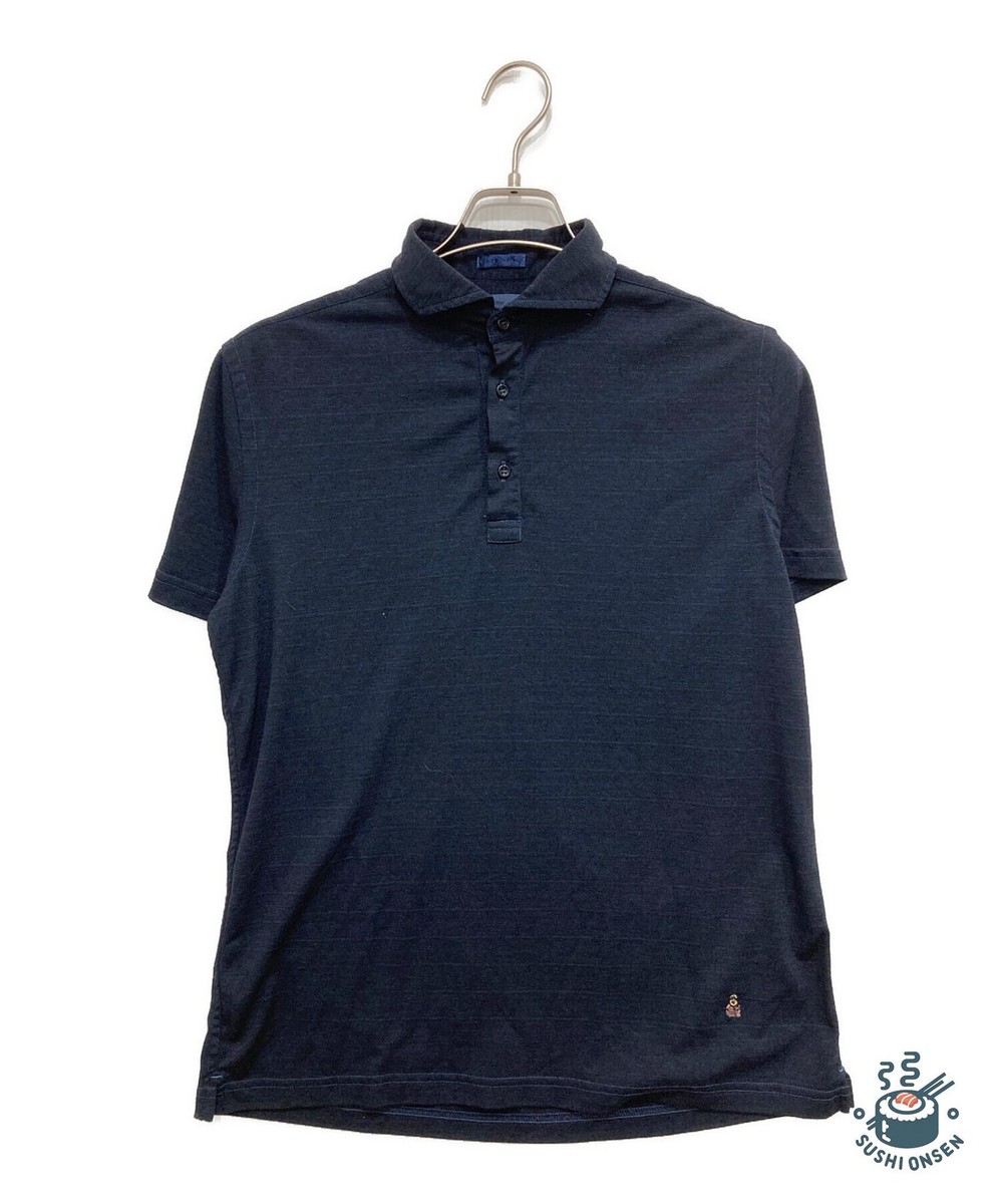 GUY ROVER Polo shirt Size: L Navy Men | eBay