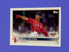 2022 Topps Opening Day Rafael Devers #213 Boston Red Sox (Q)