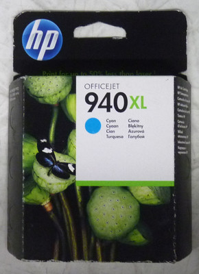 Original HP 940XL / C4907AE cyan Druckerpatrone für HP OfficeJet Pro 8000