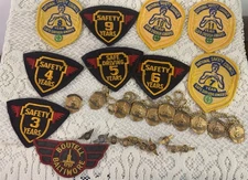 9 NSA Patches 10KeyChains Safety Awards10 NATA Pins I 3 Year Safety AwardPin On