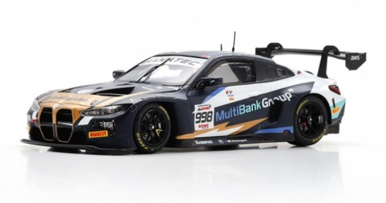 BMW M4 GT3 Spark 998 déco bureau passionné sport automobile Spa 2024