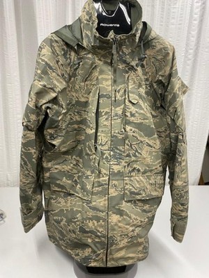 USAF APECS ABU Tiger Stripe Gore-Tex Parka Jacket Medium Regular Propper