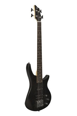 FUSION 40 E-BASS schwarz matt, Größe 3/4