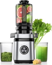 EILKOS Masticating Juicer Machine 350w, Wide Feed Chute, Cold Press, high yield