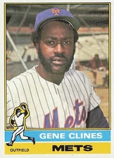 1976 Topps #417 Gene Clines