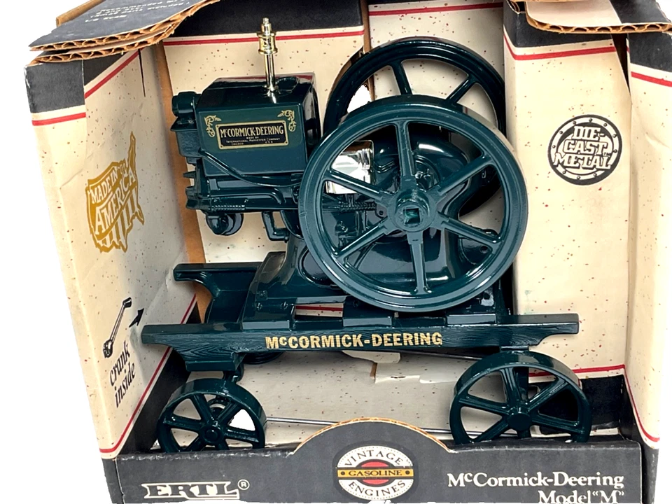 Vintage, 1990 ERTL, McCormick-Deering Model "M", #4351, 1/6, Made In USA, MIB - Image 2 of 4