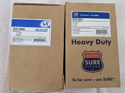 Lot of 2 - NOS Sure Filter Hydraulic Filter SFH8840 SFH 8840 