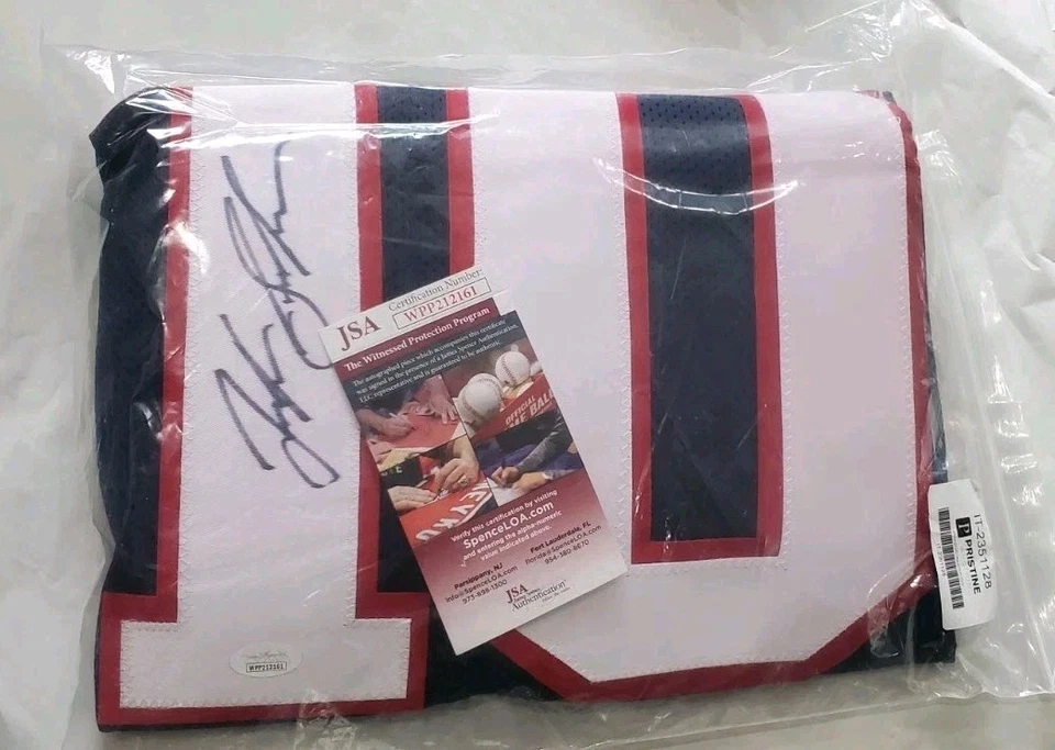 Camiseta autografiada de los New England Patriots para hombre XL NFL fútbol Josh Gordon #10 Foto 3 de 4