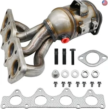 Exhaust Manifold Catalytic Converter Kit Direct-Fit Hyundai Accent Veloster Kia