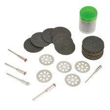 60Pcs Diamond Cutting Disc Sanding Wheel Saw Cutter Rotary Tool Accessories 0.26 per gallon