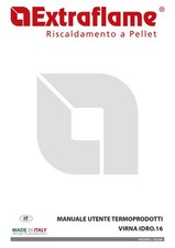 Manuale d'uso utente caldaia pellet Nordica Extraflame VIRNA IDRO.16