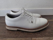 G/FORE Gallivanter Leather Golf Shoes G4MF20EF01 Snow White Men's US 8