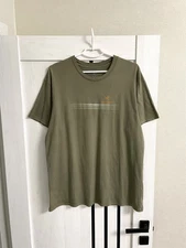 Vintage Y2K Arcteryx Logo Spell Out Outdoor Gorpcore T-Shirt Size XL Khaki