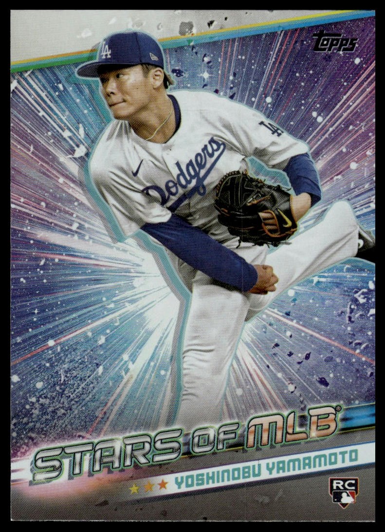 2024 2024 Topps Yoshinobu Yamamoto Stars of MLB Chrome #CSMLB-57