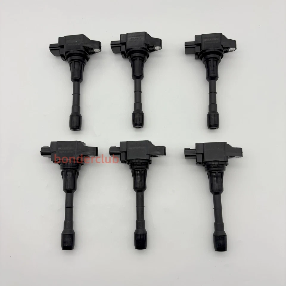 DENSO 6Pcs 673-4029 22448-JA10C Ignition Coils For 2007-2020 Nissan INFINITI Foto 3 de 4