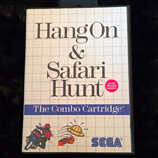 SEGA Hang-On & Safari Hunt (Sega Master System) Racing/Shooter 1986 Manual
