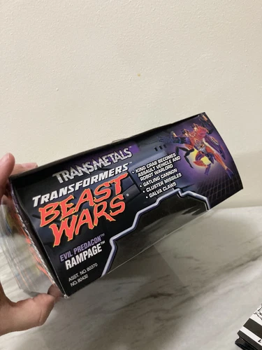 Transformers Beast Wars Transmetals Rampage Box & Instructions ONLY - Picture 5 of 6