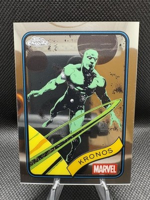 2025 Topps Chrome Marvel - Kronos Base set