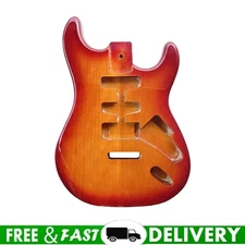 Mahogany Guitar Body Replacement Yellow Paint SSH Guitar Body DIY Style