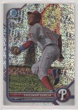 2022 Bowman Chrome Prospects Speckle Refractor /299 Yhoswar Garcia #BCP-215 n1u