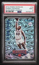 2012 Panini Marquee Slam Dunk Legends Swirlorama Darryl Dawkins PSA 9 MINT 0hi5