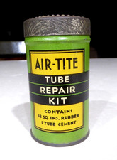 Vintage Air-Tite Tube Repair Kit Tin Gem Auto Products Los Angeles Cars Bikes