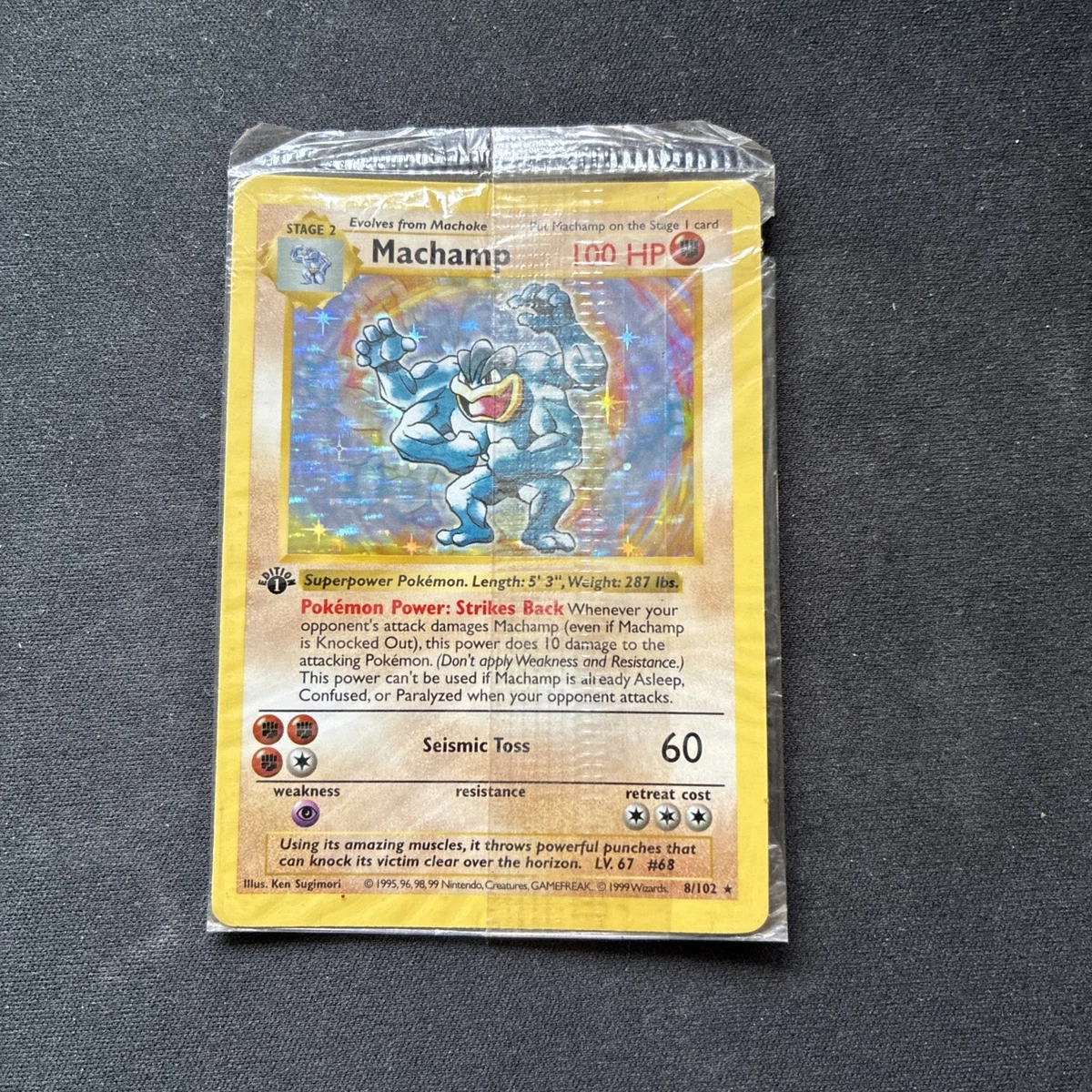 Preços baixos em Cartões individuais de Pokémon Machamp primeira
