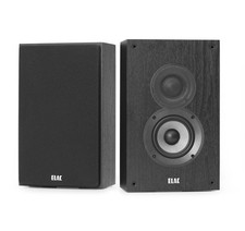 Elac Debut 2.0 OW4.2 Pr. Black On-Wall Speakers Open Box Damage Factory Box