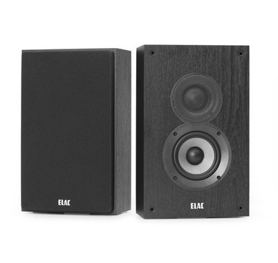 Elac Debut 2.0 OW4.2 (Pr.) Black On-Wall Speakers (Open Box) Damage Factory Box