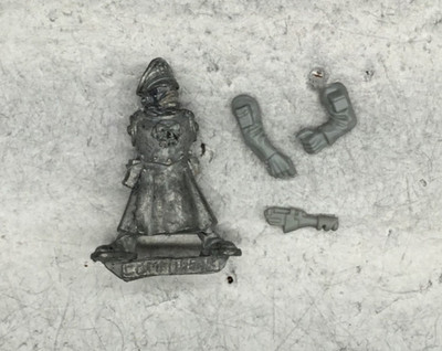 Games Workshop - WH40k Rogue Trader Imperial Guard Commissar - Metal OOP (B)