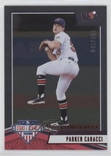 2019 Panini USA Baseball Stars & Stripes Longevity Ruby /249 Parker Caracci 0in6