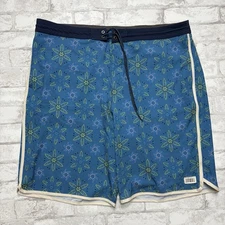 Oneill Boardshorts Mens 44 Blue Quiver Cruzers Surfing Swimming Beach Resort NWT