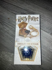 Harry Potter Chocolate Frog Hinged Box Metal Keychain Key Ring